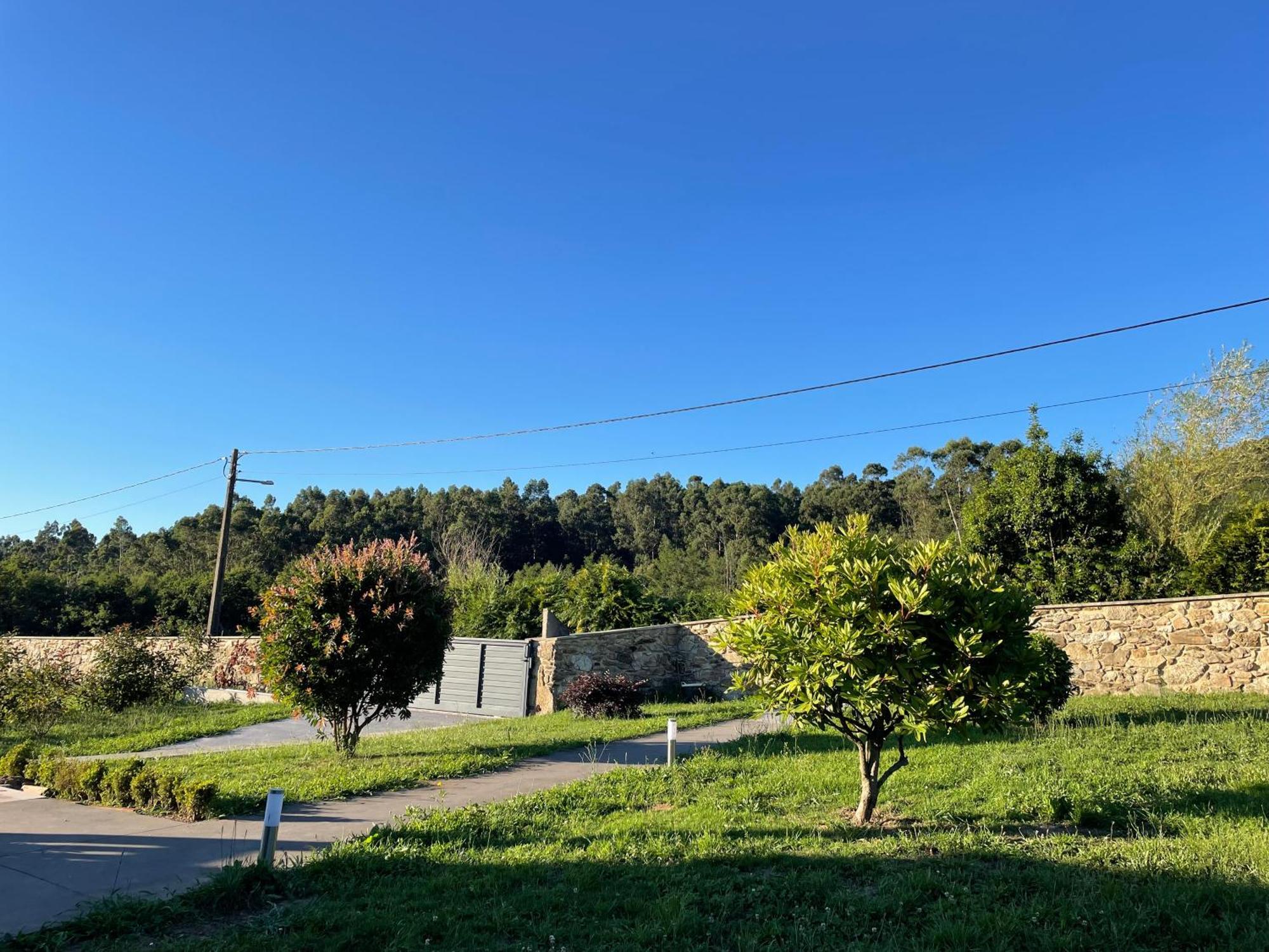 Casa Vanguardista En El Campo Cerca De Santiago Pontevedra Exterior foto